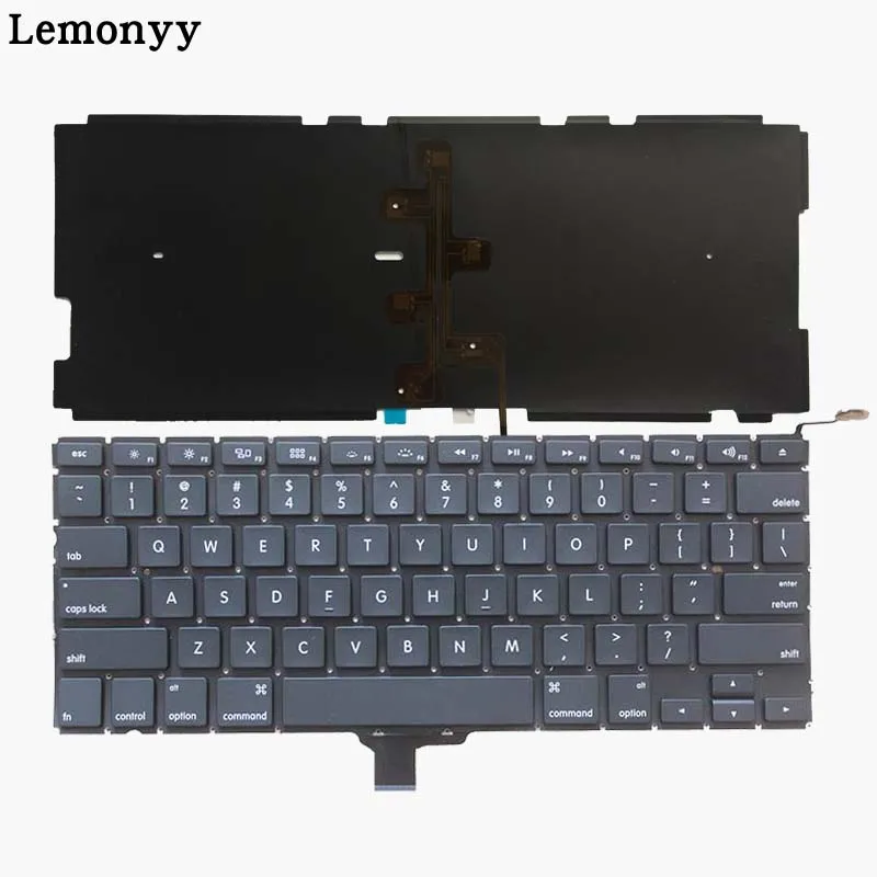 

US Laptop Keyboard New 2009-2012 For Apple Macbook Pro A1278 Keyboard Keyboard Replacement With backlight