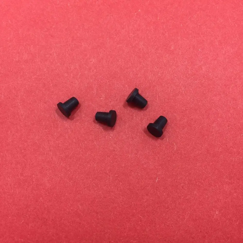 YOTAT 4 шт. Высокое качество маленький черный резиновый штекер для чернильного картриджа/принадлежности для СНПЧ и частей