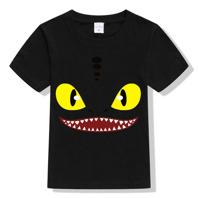 

Children's Shark T-shirt Big Monster T-shirt for Boy Baby Shark Clothes Little Monster Eye T-shirt 2019 Fashion Clothing