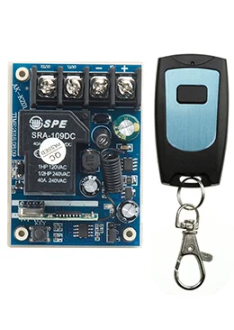

New DC12V 24V 36V 48V 1CH Remote Control Light Switch Relay Output Radio Receiver Module and Waterproof Transmitter