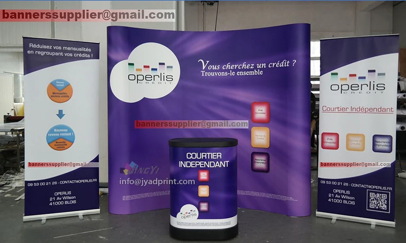 Aliexpress.com : Buy Quality Trade Show Combo (a POP up backdrop + 2