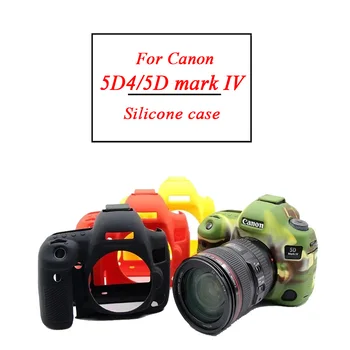 

Nice Camera Video Bag For Canon 5D4 5D Mark IV Silicone Case Rubber Camera case for 5D Mark 4 Protective Body Cover Skin