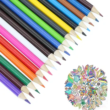 

Cheap! Pupils Environmental Unleaded Poison Wooden Children 18 Color Pencil Drawing Color Of Lapis Lazuli Lapices Germany