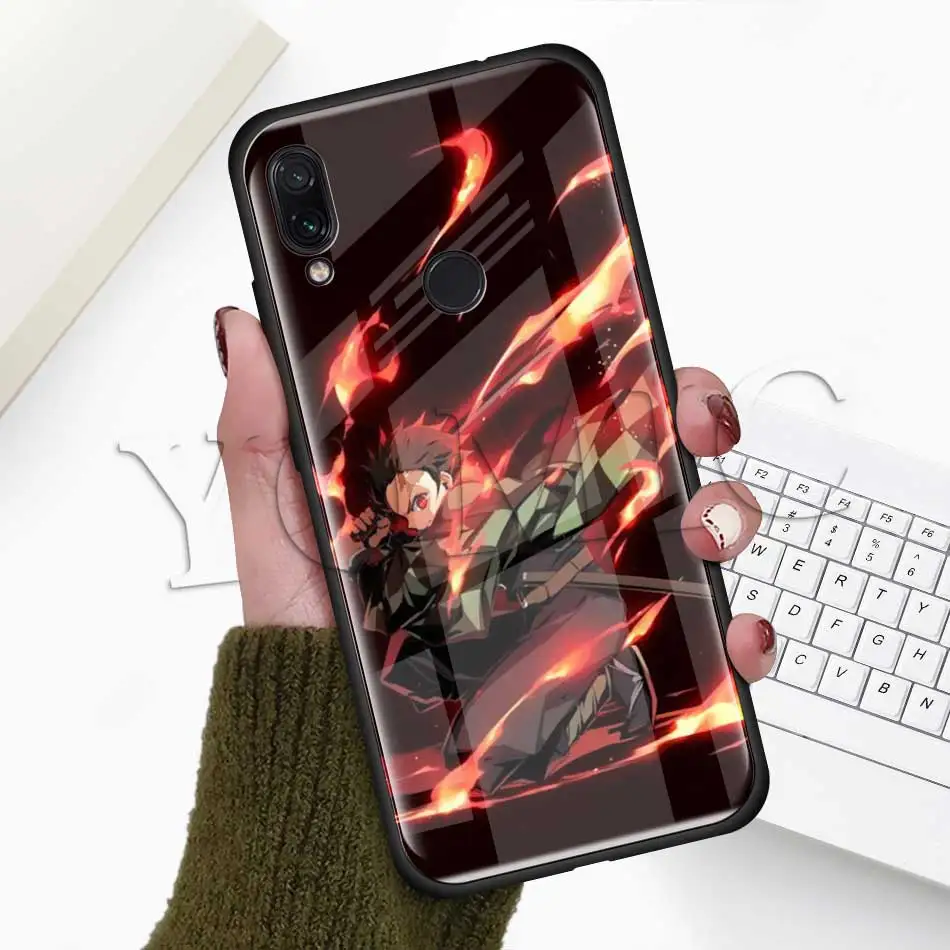 Чехол из закаленного стекла для Xiao mi Red mi Note 7 6 Pro K20 Pro Red mi 7 mi 9 Чехол для мобильного телефона s