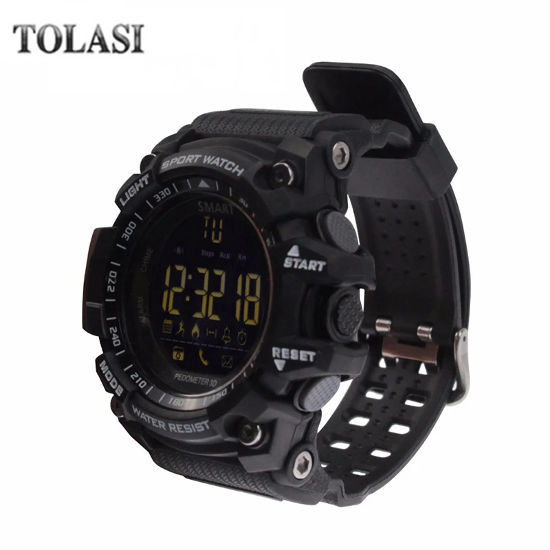 

TOLASI Bluetooth EX16 Smartwatch Watch Waterproof Relogios Smart Watch for IOS Wearable Devices Smart Watch Android PK Q18 DZ09