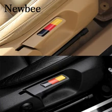 Newbee Auto Aufkleber Motorrad Aufkleber Lift Schlüssel Griff Seat Insert Trim Für Volkswagen Golf 5 6 MK5 MK6 GTI Deutschland flagge Emblem(China)
