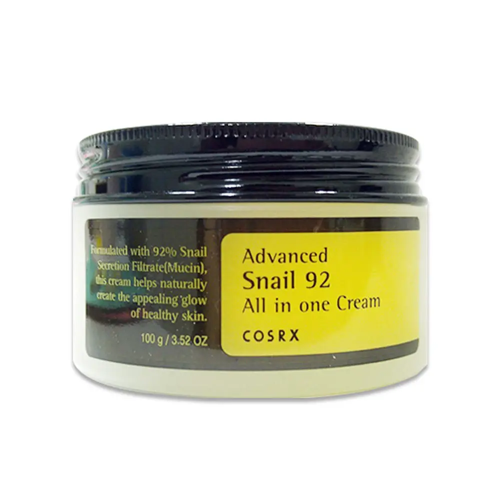 

COSRX Advanced Snail 92 All In One Cream 100ml Face Cream Black Head Acne Treatment Anti Wrinkle Facial Cream Korean Cosmetic