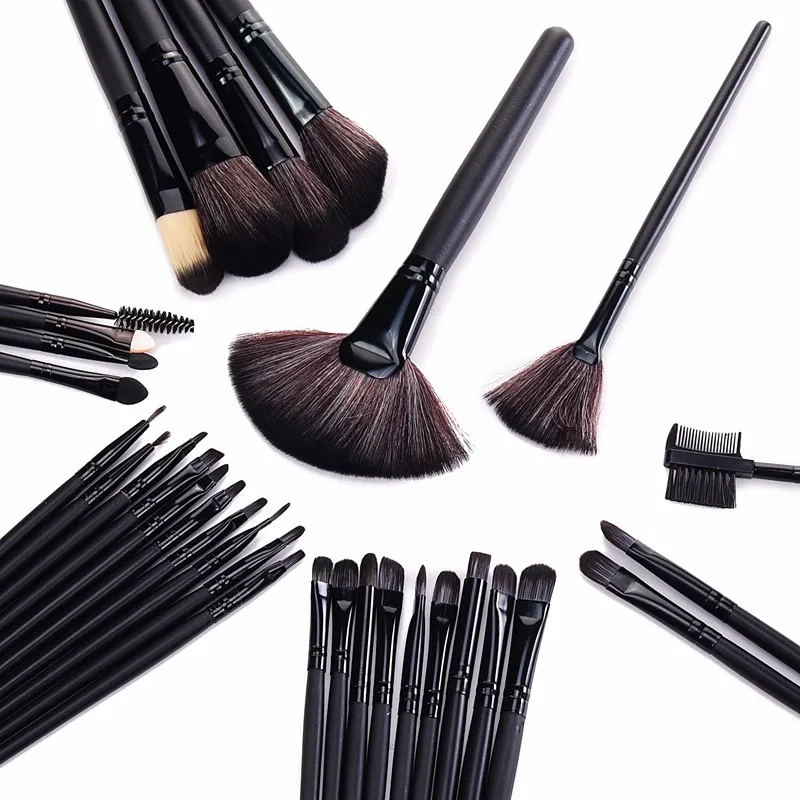 

ROSALIND 32PCS Make Up Set Brushes Eye Shadow Professional Foundation Tools Brushes Cosmetic Soft Synthetic Hair Pince Set