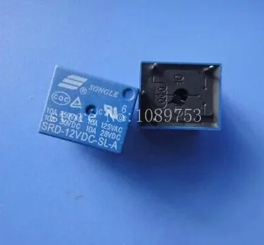 10 Pcs DC 12V Coil SPDT 4 Pin Mini Power Relays PCB Type SRD-12VDC-SL-A High quality цена 10 Pcs DC 12V Coil SPDT 4 Pin Mini Power Relays PCB Type SRD-12VDC-SL-A High quality цены онлайн