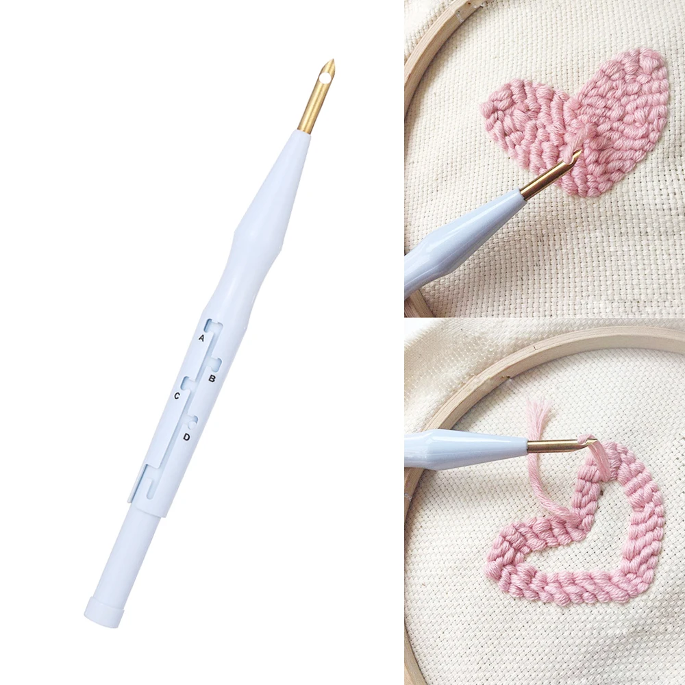 

Adjustable pokes Hook embroidered needles Sewing knitting tools Crochet Hook Felting Threader Needles Embroidery Needles