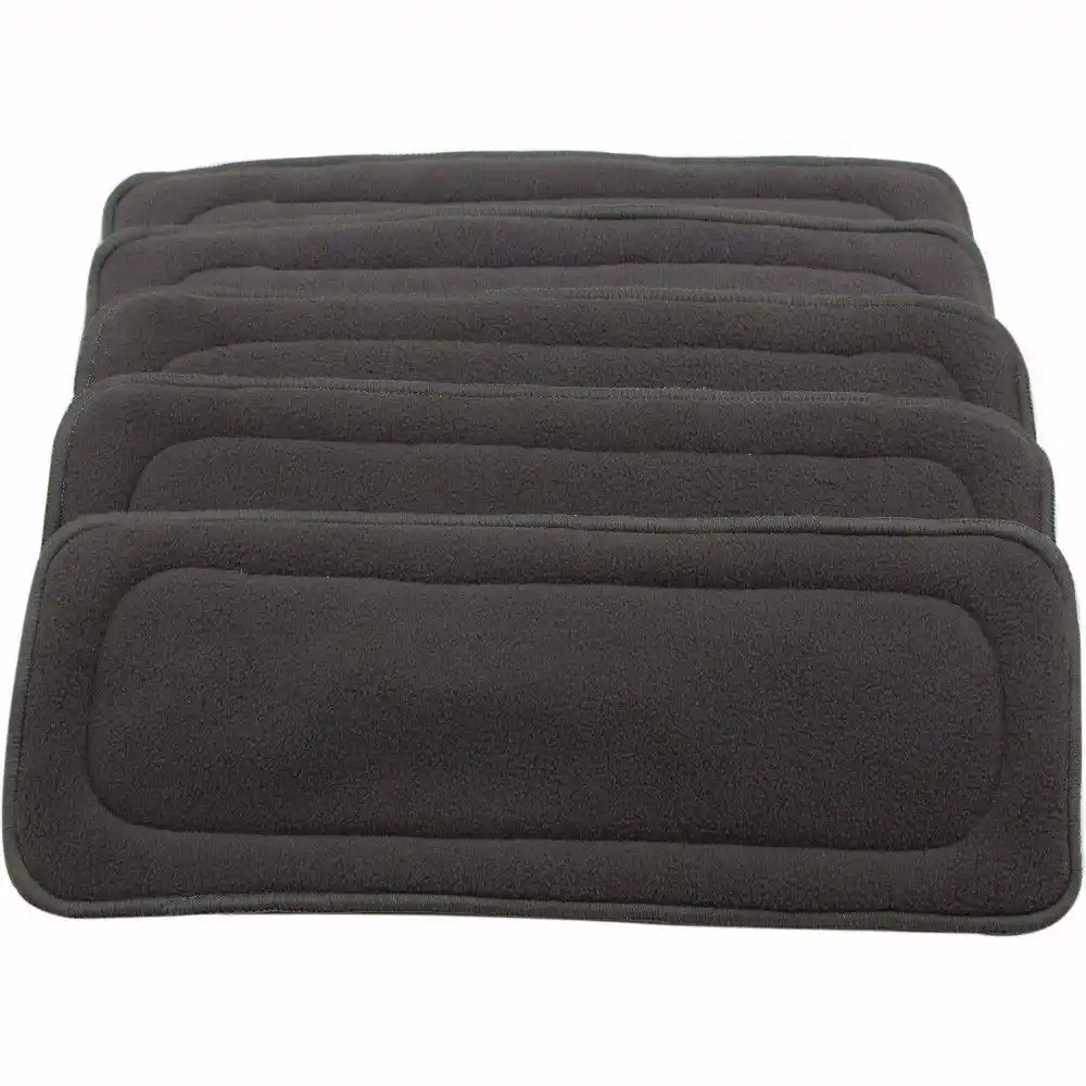 charcoal bamboo inserts against skin