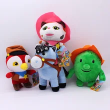 2015 New Original Sheriff Callie s Wild West Cowboy Callie Cat Horse Woodpecker Cactus tree Plush