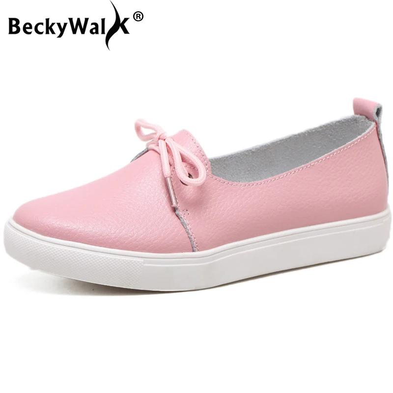 BeckyWalk/Женская обувь на плоской подошве сезон весна лето женская без шнуровки