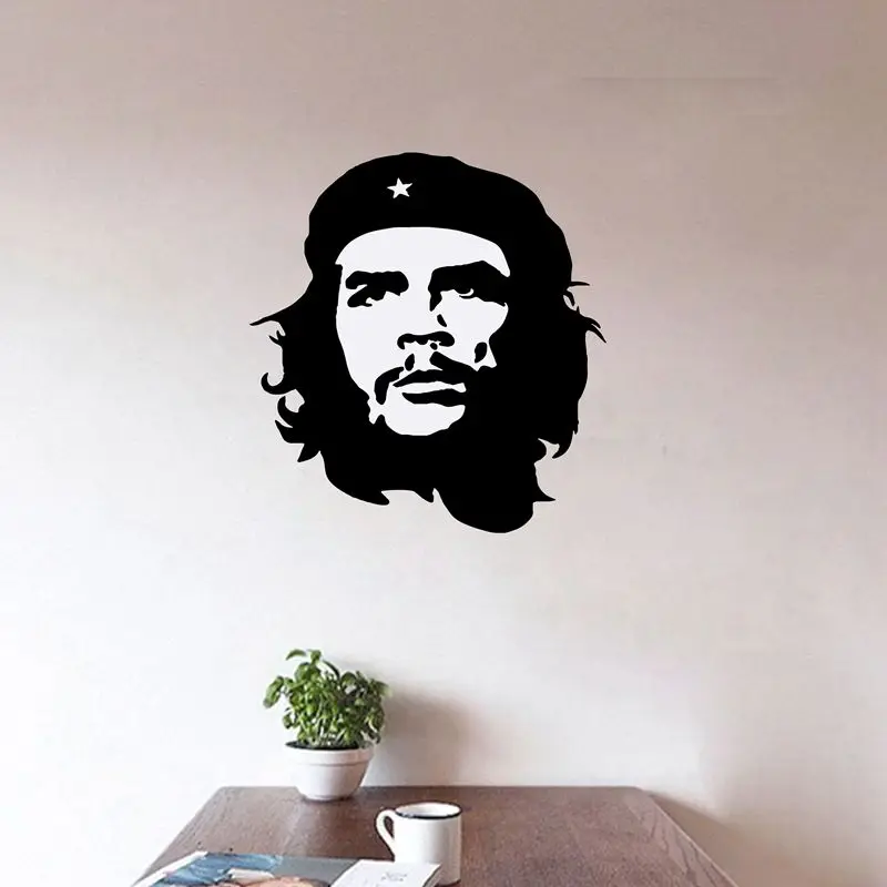 

Free Shipping CHE GUEVARA WALL DECAL VINYL ART DECORATION MURAL ,(Various Size)