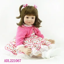 Милые силиконовые куклы reborn для малышей, реалистичные милые куклы принцессы, кукла "малыш", детские популярные подарки на Рождество и год