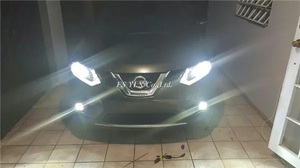 H7 COB светодиодный фары с адаптером для NISSAN QASHQAI Jetta Magotan Bora поло 6rBMW X5 F20 автомобиля H7 светодиодный налобный фонарь светодиодный задний фонарь светодиодный