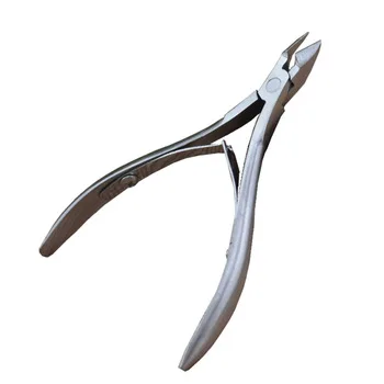 YZWLE 1 Piece New Nail Clipper Cuticle Nipper Cutter Stainless Steel Pedicure Nails Scissor Tool Nail Clipper for Trim Dead Skin