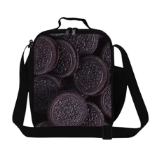 2015 Newest Warm Heat Cartoon Thermal Cooler Insulated Outdoor Food Container Portable Lunch Bags Organizer Bag