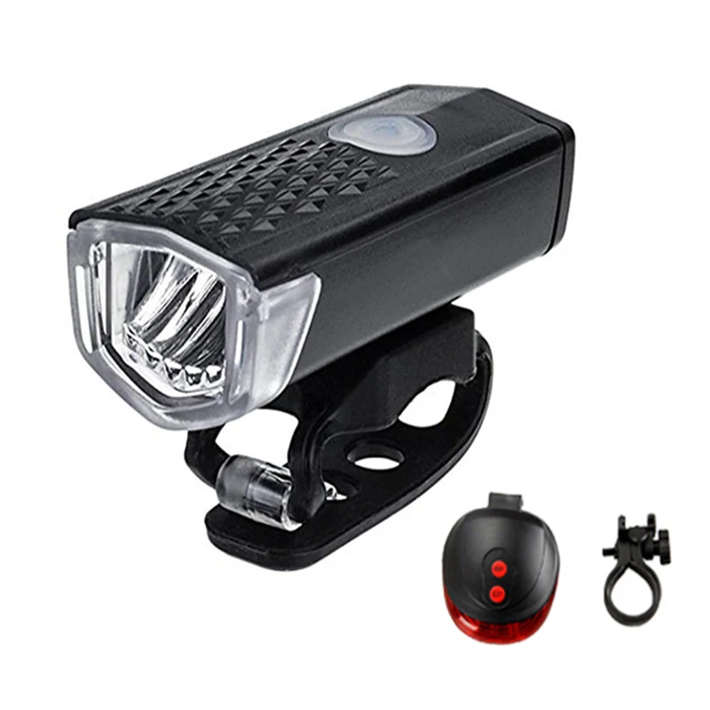 300LM перезаряжаемые светодиодный LED Bycicle Фонарик лампы MTB спереди факел