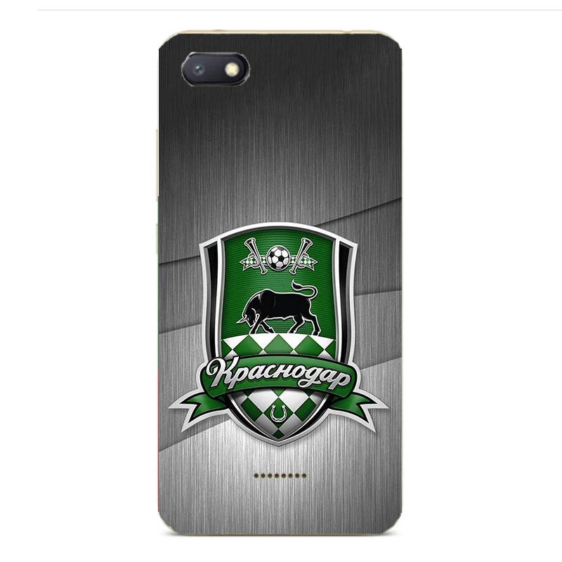 

FC Krasnodar Football Club Logo silicone Painting Case For Xiaomi Redmi 4A 4X 5A 6 6A 4 Pro Smart Cell Phone Printed Cover