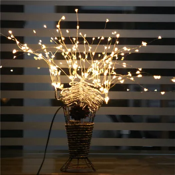 

198leds 36 Branches LED String light indoor outdoor Christmas decoration tree lamp with Base Fairy Romantic light DC12V