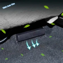 

Car Styling Seat Under Heat Floor Air Conditioning Duct Vent Outlet Grille Cover Kit Plastic For Toyota Avalon 2019 2020 2021