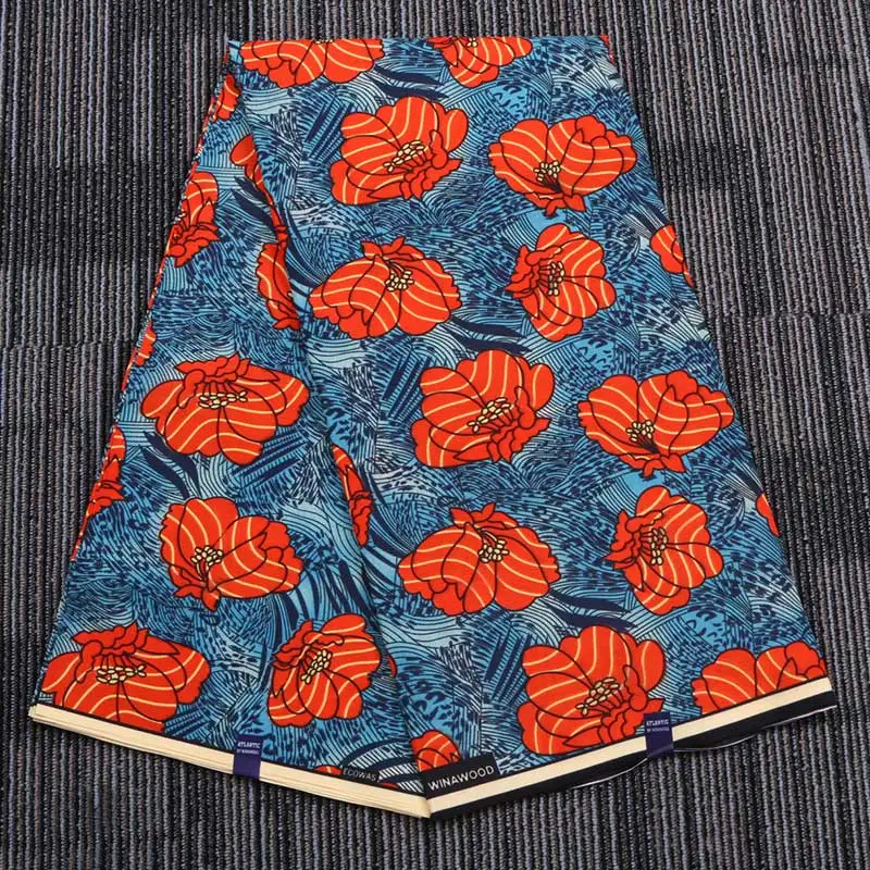 Me-dusa новая последняя африканская восковая штамповка ткань полиэстер Hollandais воск платье своими руками костюм Ткань 6 ярдов/шт высокого качества