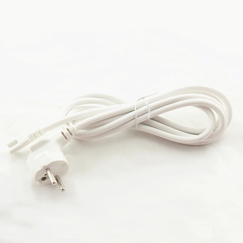 

50pcs/lot 1.5M 3Pin T5 T8 LED Lamp Tube Connectors with EU Plug Extend Cable White Color by DHL