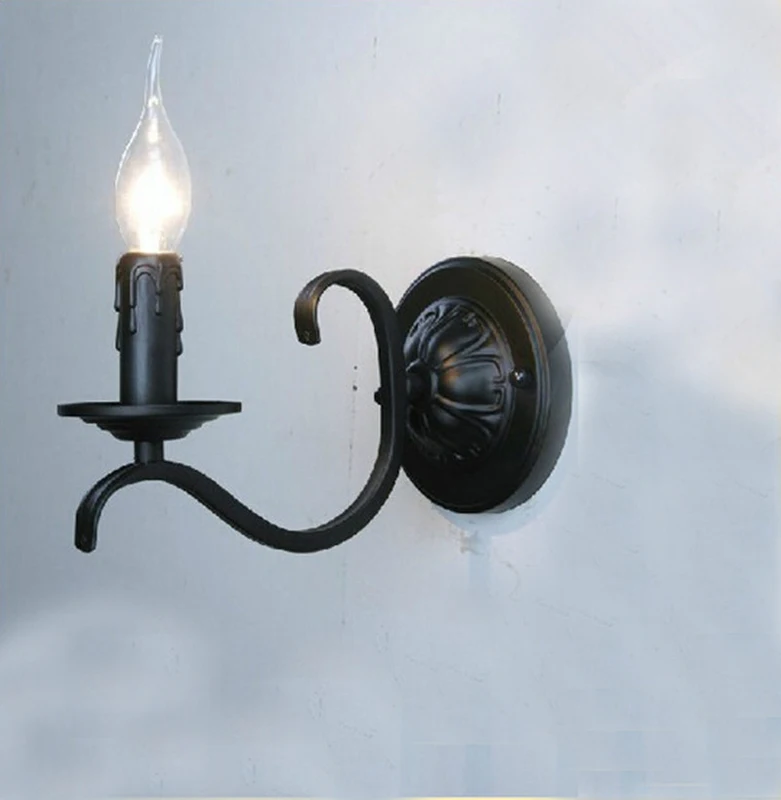 Popular Black Metal Candle Wall Sconces-Buy Cheap Black Metal Candle Wall Sconces lots from ...