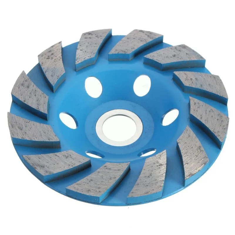

1PC 4'' Diamond Wheel 6 Hole Diamond Segment Grinding CUP Wheel Disc Grinder Granite Stone For Stone Concrete Ceramics Polishing