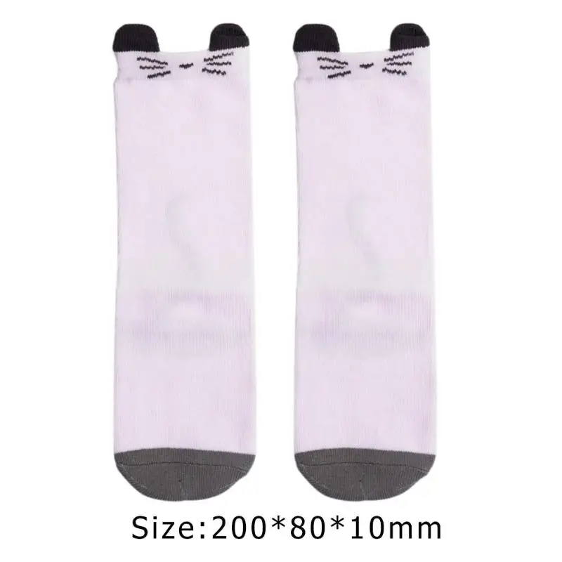 Cute Baby Socks Cartoon Cat Paw Print Feet Wear Soft Cotton Newborn Baby Warm Socks leg cover Kids Infants guard Footwear