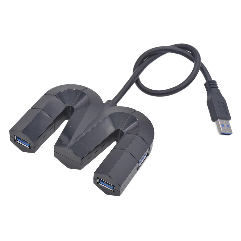 Высокоскоростной компактный USB концентратор с 4 портами 3 0 5 Гбит/с|USB-хабы| |