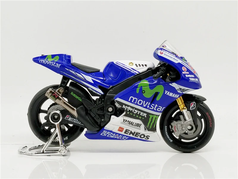 Maisto 1:18 Yamaha YZR-M1#99 Лоренцо литья под давлением модель мотогонок