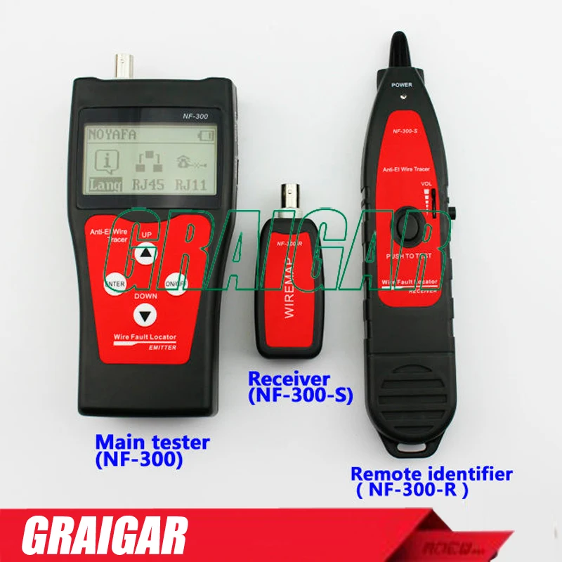 

NF-300 Network Monitoring Dedicated Line Instrument Cable Tester After Line Device without Noise Interference