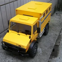 1/10 масштаба рок-гусеничный Fire армия 4X4 грузовик Неокрашенный тела для вышивки крестом HG-P401 402 403 RC8WD осевой SCX10 D90 90027 90028 90035