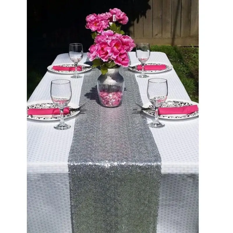 Runner da Tavolo Runner Elegante in Oro con tovaglie Geometriche per la Decorazione di Banchetti per Feste 33 x 229 cm Runner da Tavolo Runner Elegante in Oro con tovaglie Geometriche per la Decorazione di Banchetti per Feste 33 x 229 cm