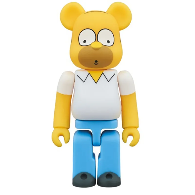 

400% Bear@Brick Batman Krusty The Clown The Gloomy Bear Bearbrick PVC Action Figure Original Fake Model Toy L1778
