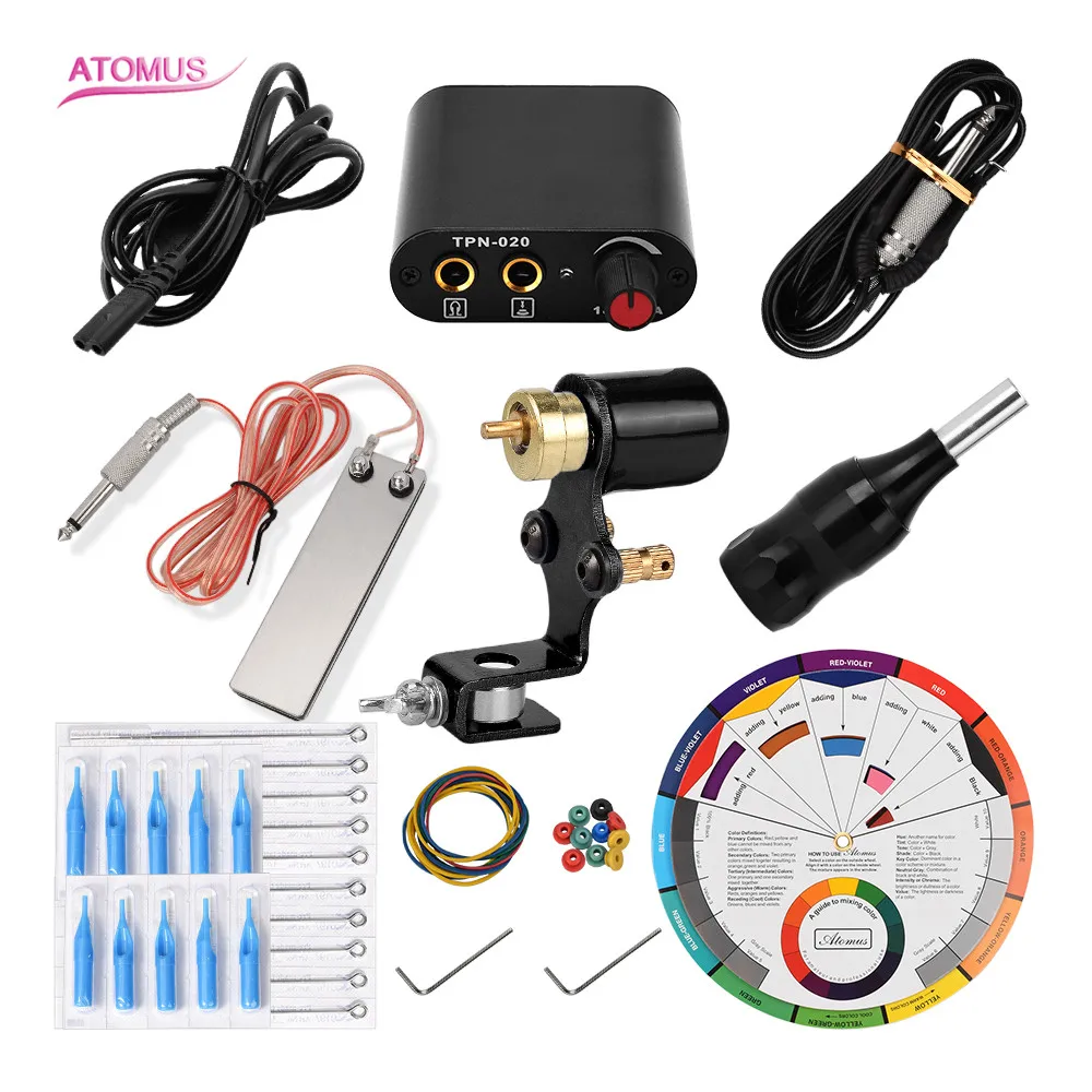 

Tattoo Machine Rotary Kits Set De Tatuar Profesional Tatuage Tattooo Machinery Professional Kit Tatouage Rotative Set Tattoo