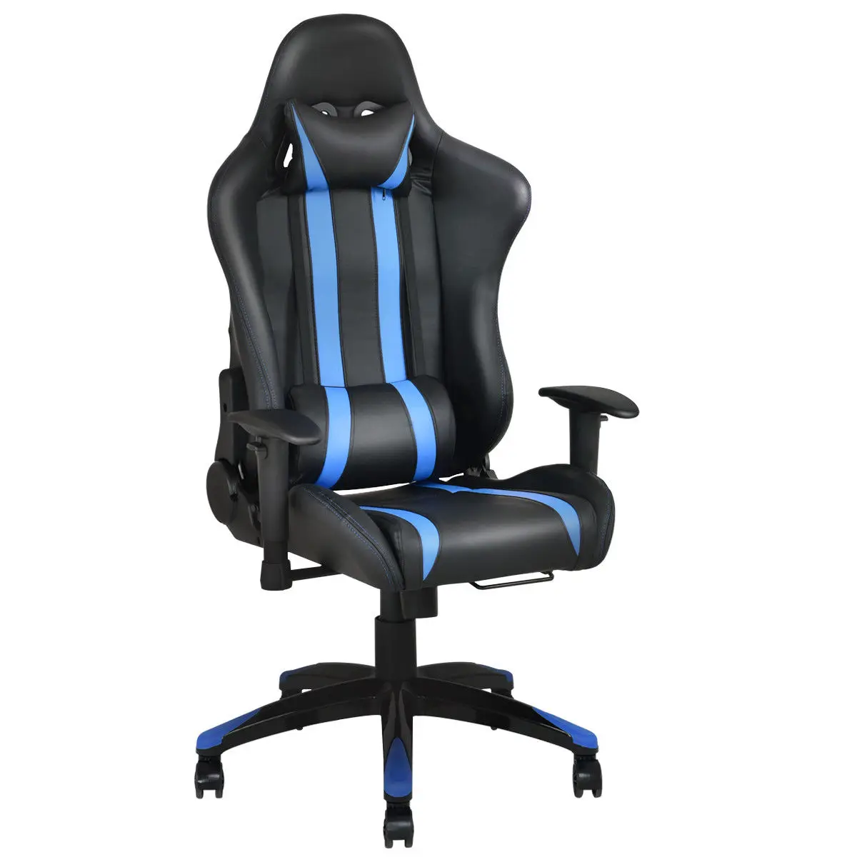 

Costway Racing High Back Reclining Gaming Chair Ergonomic Computer Desk Office Chair