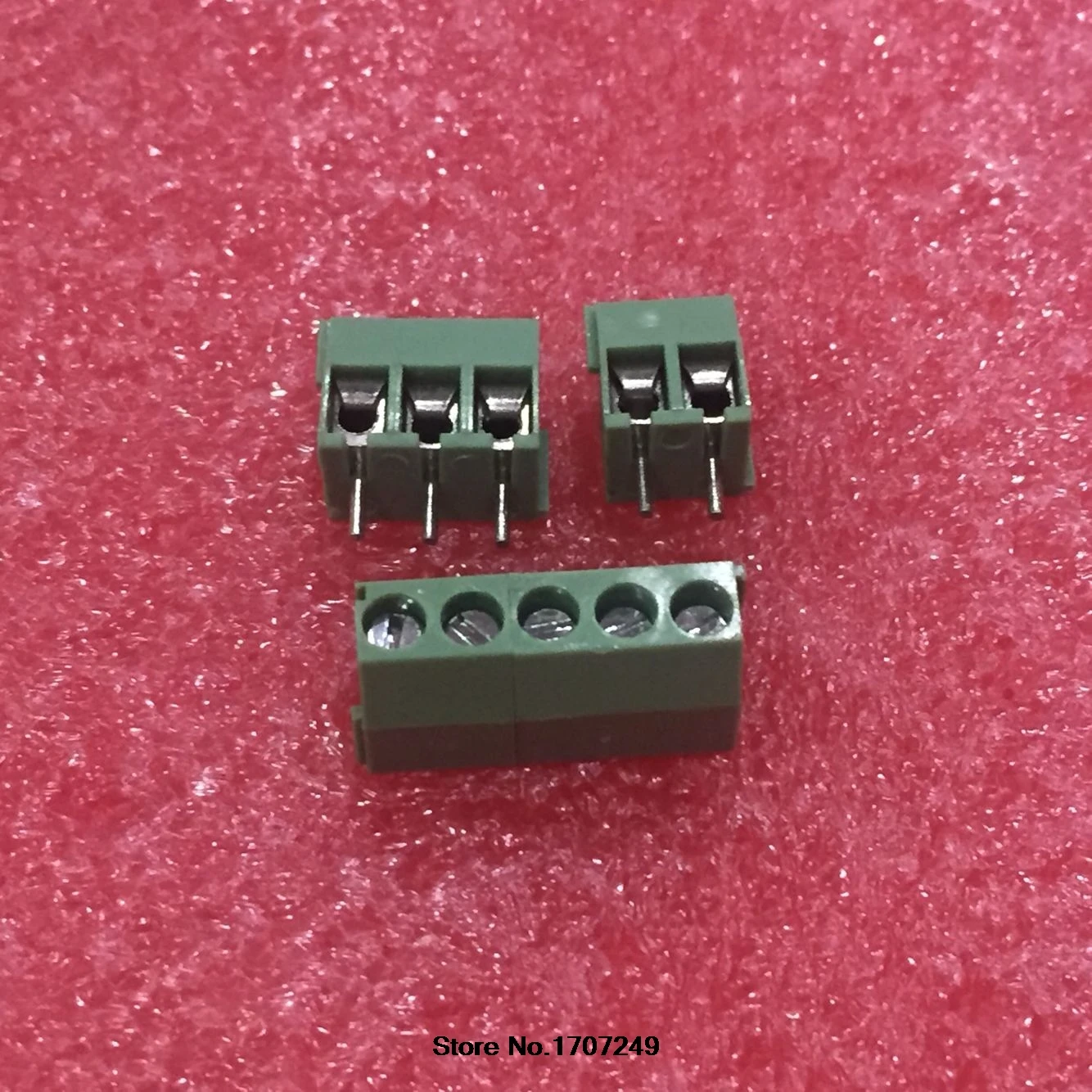 Бесплатная доставка 100 шт. KF350 2P + 3P 2Pin 3Pin 3 5 мм Длина ступни медная ножка Клемма