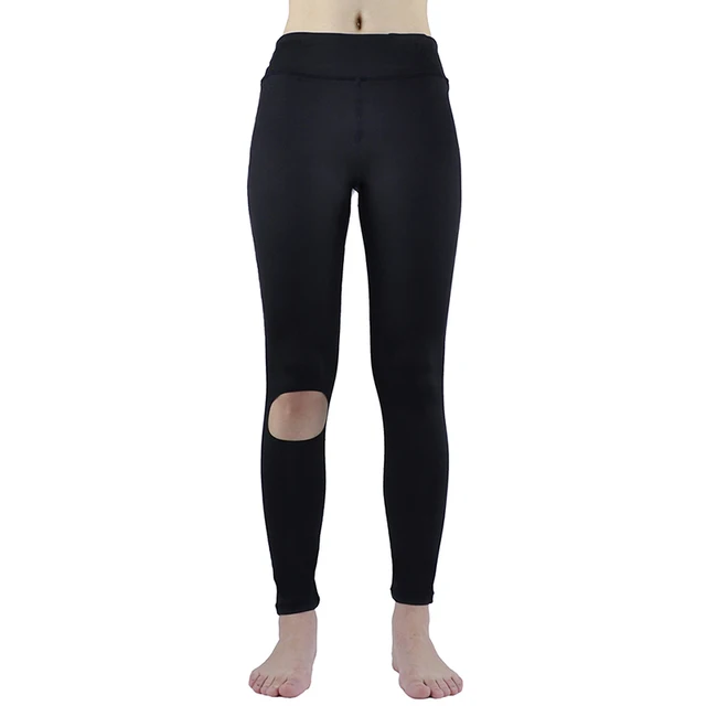 Yoga Pants Ripped Gym Leggings For Fitness Dance Running Sportswear