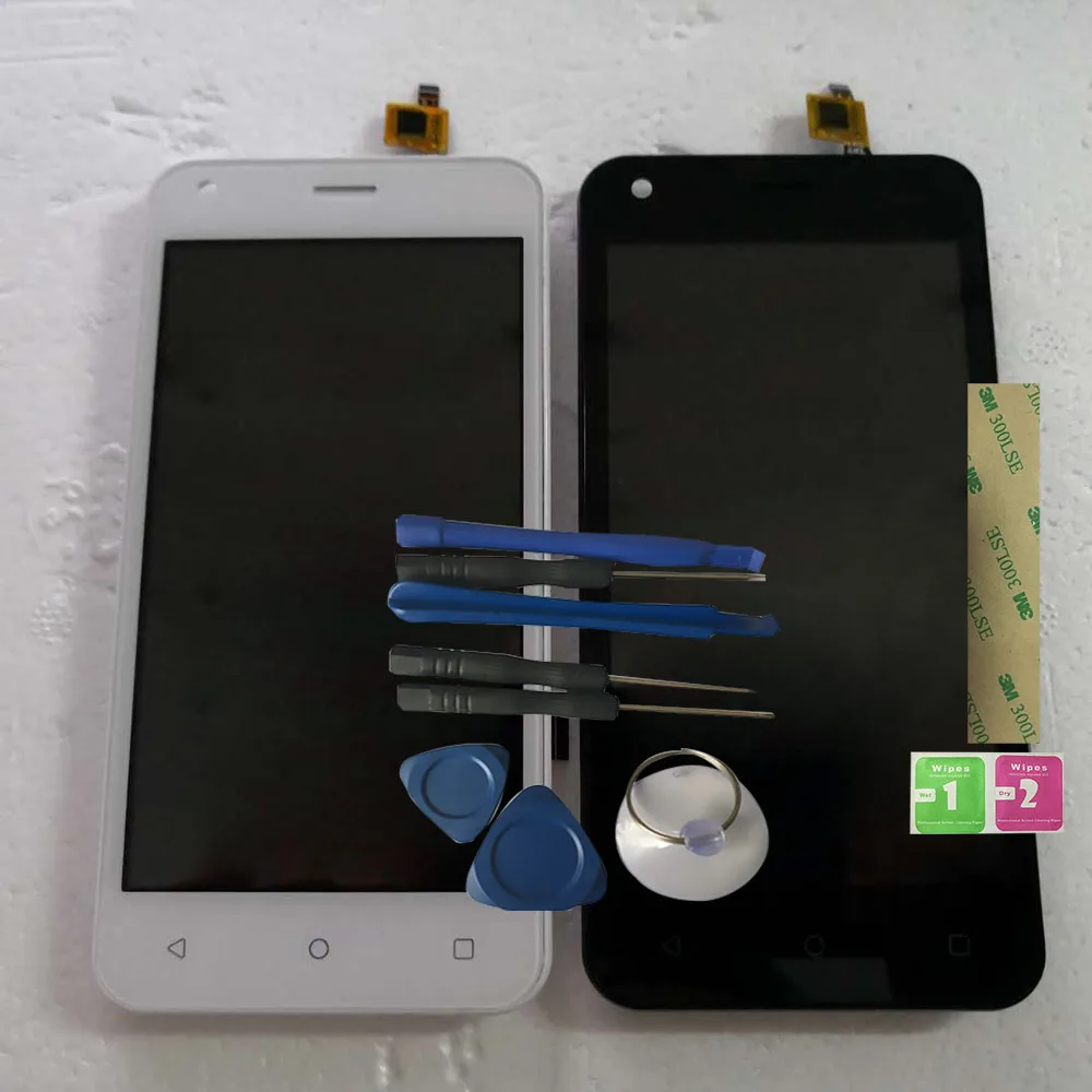 

RYKKZ For FLY FS454 LCD Display With Touch Screen With Frame Digitizer Assembly Replacement With Tools+3M Sticker