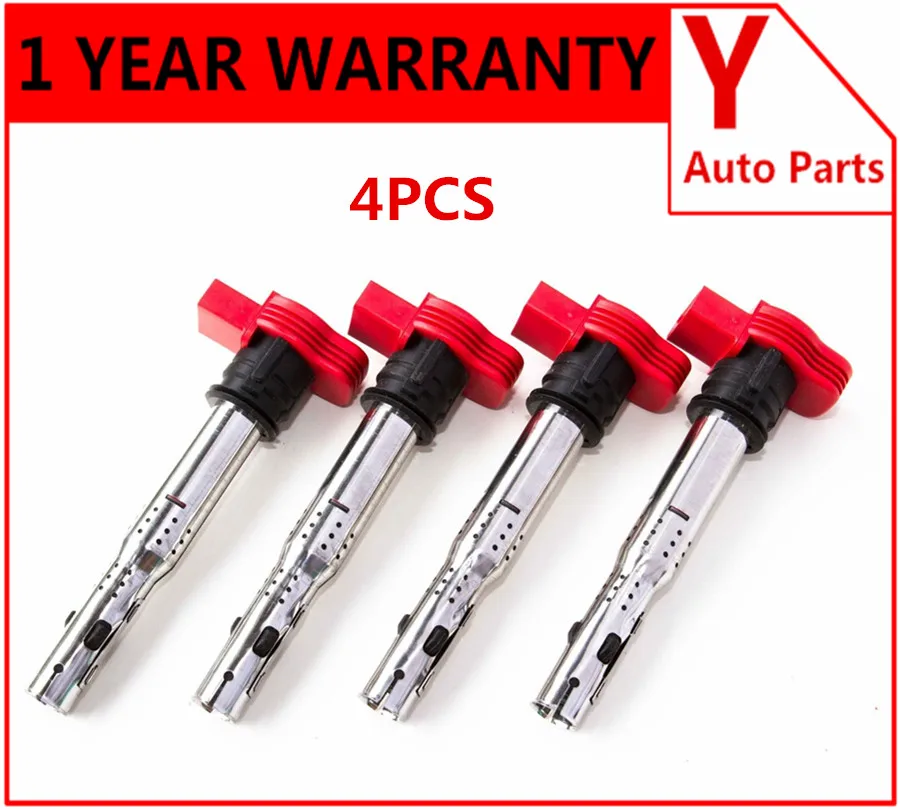 Set 4pcs ignition coil OEM 06E905115E 06E905115C 06E905115B 06E905115D