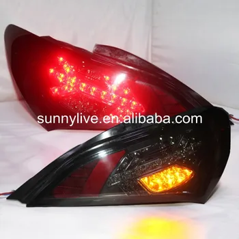 

for HYUNDAI for Rohens Coupe 2009-2011 Year tail lights smoke black with LED turning singal light SN