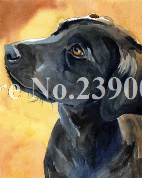 black lab diamond painting
