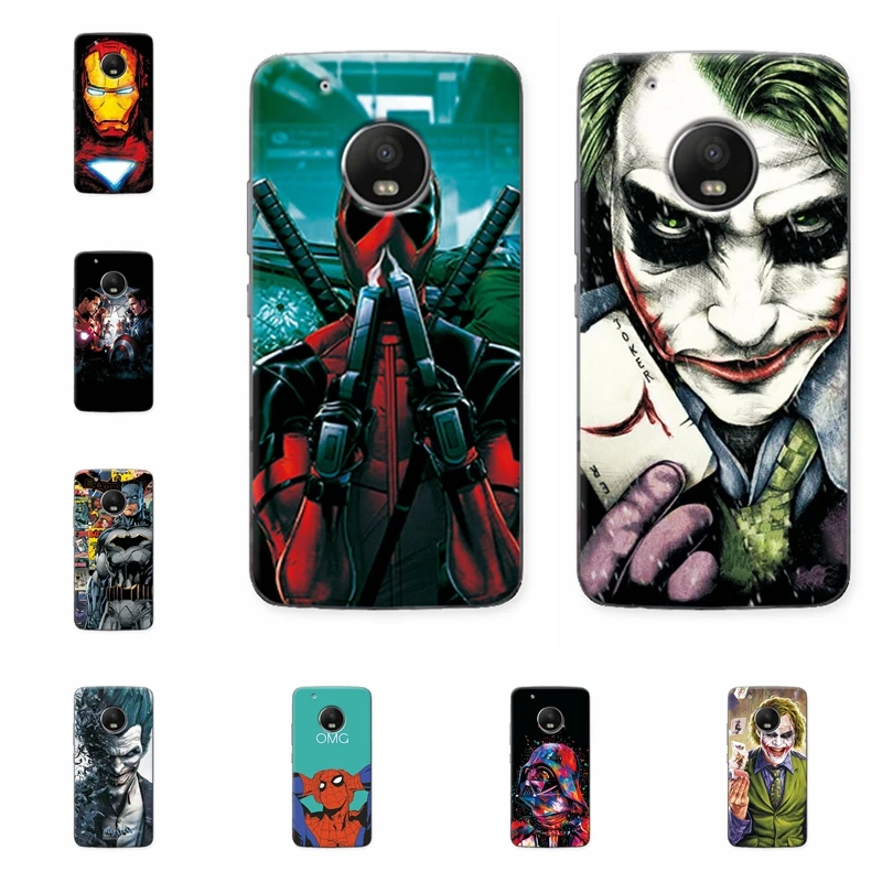 Очаровательный герой Marvel Капитан Америка чехол для телефона Motorola G5 задняя крышка
