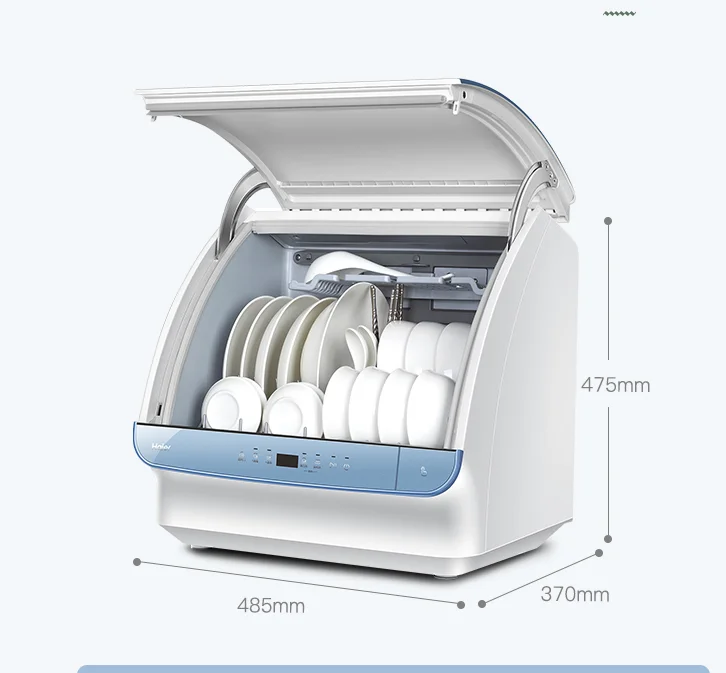 Знаменитая установка, мини-машина для мытья посуды, 6 комплектов, стерилизация посуды, автоматическая Бытовая посудомоечная машина для посуды
