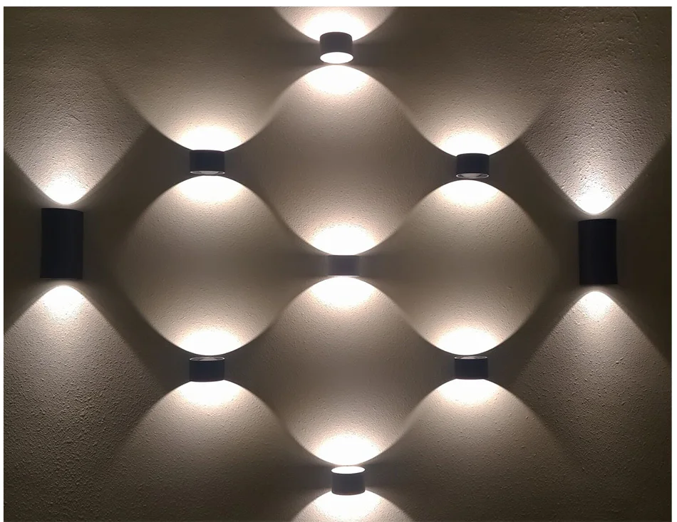 Wall Lamp Sconce Modern Luminaire Stairs Light 7W Decor Bedroom Cube Mural Corridor Hotel Wall Lights Aluminium Lampada LED Arts (11)