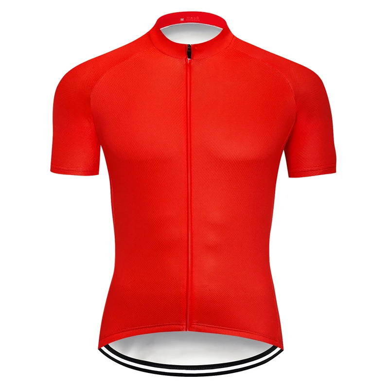 

2019 New High Quality Riding Cycling Jerseys MTB Bike Jersey Fashion Bright red Bicycle Clothing Off Road Shirt Sportswear Top