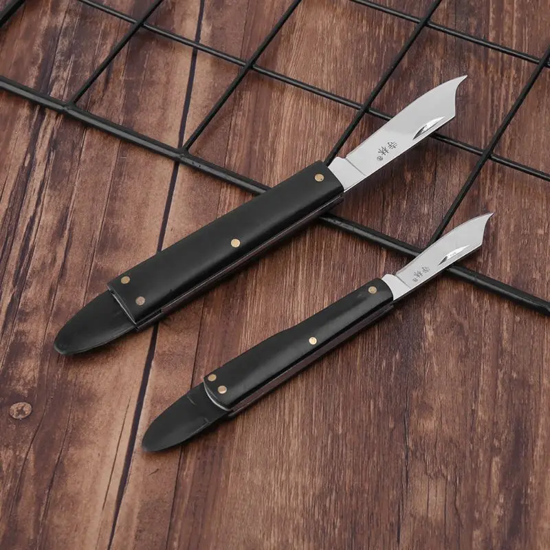 

2pcs Professional Folding Seedling Orchards Pruning Grafting Knife Cutting Tool